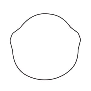 Honda XR400R Outer Clutch Gasket Kit - Vertex Pistons - Vertex Gaskets - `96-`04